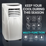 CARSON 3in1 Portable Air Conditioner 6000BTU Mobile Fan Cooler Cooling - Front View