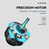CARSON 3-in-1 Portable Air Conditioner Dehumidifier Fan Cooler Aircon 7000 BTU - 45-Degree Angle