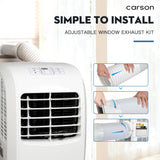 CARSON 3-in-1 Portable Air Conditioner Dehumidifier Fan Cooler Aircon 7000 BTU - Extra Image