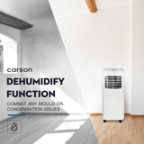 CARSON 3-in-1 Portable Air Conditioner Dehumidifier Fan Cooler Aircon 7000 BTU - Extra Image