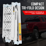 BULLET Folding Ramp 2M Loading Aluminium Motorcycle Motorbike ATV Quad Bike - Top-Down View