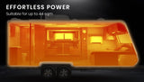 Thermomate Diesel Heater 12V 5kW Caravan Tank Remote Camper Trailer Van Air Motorhome Parking RV - Side View