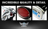 JAXSYN Receiver Extension (40mm to 180mm) for Novelty Tow Hitch Covers - Front View