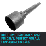BAUMR-AG Jack Hammer Star Picket Stake Post Driver Chisel Jackhammer Bit - Side View