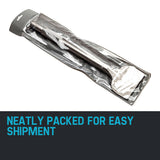 Baumr-AG 100mm Extra Wide Flat Tile Lifter Jackhammer Chisel Bit, 30mm x 410mm - Top-Down View