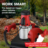 Baumr-AG 1500W Electric Post Hole Auger Digger - Close-Up Angle