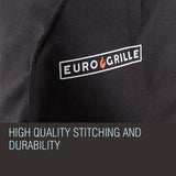 EuroGrille Deluxe Pizza Oven Cover - Elite Fitted Weather Protector - Side View