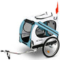 TAG-ALONG Pet & Cargo Bike Trailer, Bicycle Pet & Cargo Trailer, Cargo Carrier, Blue