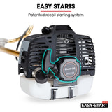 Baumr-AG 65CC Brushcutter Whipper Snipper Trimmer Brush Cutter Multi Pole Tool - Side View