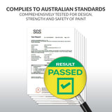 Gaming Loft Bed with Desk and Storage Cabinet, Steel Metal Frame, Space Saving Design, for Single Mattress, Matte Dark Grey - Close-Up Angle