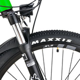 VALK MX7 Electric Bike, Medium frame Mountain ebike, Black and Lime Green - Extra Image