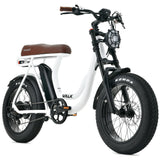 VALK Nomad Electric Fat Tyre Bike, 350W, 32km/hr, Throttle ebike, Disc Brakes, Step-Through Alloy, Shimano 7 spd, 20x4