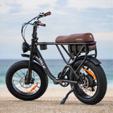 VALK Nomad Electric Fat Tyre Bike, 500W, 45km/hr, Throttle ebike, 20x4