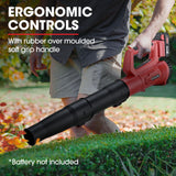 BAUMR-AG BW3 20V SYNC Cordless Leaf Blower, Skin Only - 45-Degree Angle