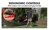 Baumr-AG 20V Lithium Cordless Leaf Blower Electric Hand-held Garden Tool - Low Angle