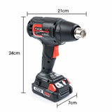 BAUMR-AG HG3 20V SYNC Cordless Power Heat Gun, with Battery and Fast Charger Kit - 45-Degree Angle