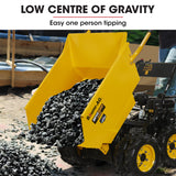 Baumr-AG 6 Wheel Motorised Wheelbarrow Dumper, Briggs & Stratton CR950 Petrol Engine, 500kg Capacity - Extra Image