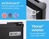 GECKO 70L Portable Fridge Freezer Camping Caravan Car Fridges 12V/24V/240V , Black - Extra Image