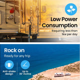 GECKO 70L Portable Fridge Freezer for Car Camping Caravans Fridges Refrigerator Cooler 12V/24V/240V - Close-Up Angle