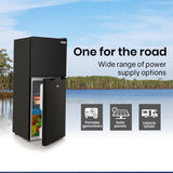 GECKO 125L Portable Upright Fridge, 12V/24V for Motorhome, Caravan, Black - Extra Image