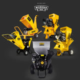 MICHIGAN 7HP 212cc Petrol Commercial Wood Chipper Shredder, Tree Mulcher - Raptor 950 - Extra Image