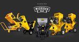 MICHIGAN 18HP 420cc Petrol Commercial Wood Chipper, Towable, Tree Mulcher - Ravenger 1950 - Extra Image