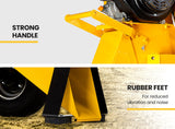 MICHIGAN 18HP 420cc Petrol Commercial Wood Chipper, Tree Mulcher - Ravenger 1750 - Top-Down View