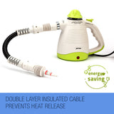 JET-USA Portable Steam Cleaner Multi-Purpose High Pressure Handheld - Side View