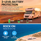 GECKO 40L Portable Fridge Freezer 12V/24V/240V for Camping, Car, Caravan, Boats - Low Angle
