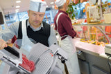 EuroChef Commercial 10 Meat Slicer Food Cutting Machine Electric Deli Shaver - Rear View