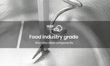 EUROCHEF 10L Spiral Dough Mixer Commercial Machine Bakery Kneader Small Litre - Close-Up Angle