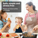 EUROCHEF Induction Cooktop, 2000W, 9 Heat Levels, Fast Electric Portable Cooker, Touch Controls - Extra Image