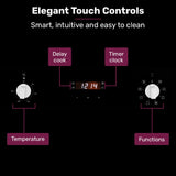 EuroChef 80L Oven Fan Forced Wall Built in Electric Stainless Steel - Extra Image