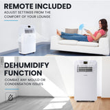 CARSON  2.9kW Reverse Cycle Portable Air Conditioner and Heater, with Dehumidifier, Cooling and Heating AC - Extra Image