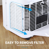 CARSON  2.9kW Reverse Cycle Portable Air Conditioner and Heater, with Dehumidifier, Cooling and Heating AC - Extra Image