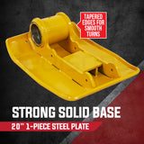 BAUMR-AG 111kg 400x545mm 7.0HP Plate Compactor, Sprinkler System (BCX-800) - Side View