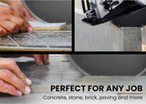 BAUMR-AG 2400W Electric Concrete Saw 355mm Demolition Cutter Wet Dry Demo Tool Circular Cutting - Extra Image