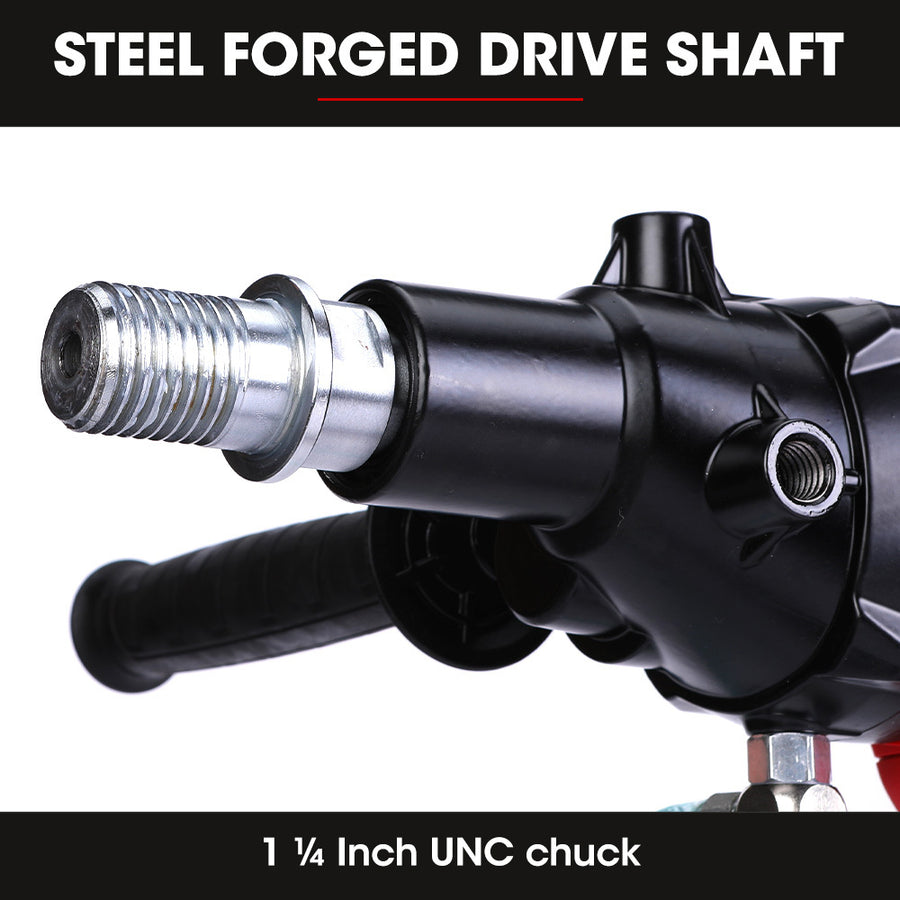 BAUMR-AG 1800W 120mm Handheld Core Drill & 76mm Diamond Drill Bit Combo, for Concrete Coring Hole Drilling