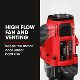 BAUMR-AG 2000W 160mm Handheld Core Drill w/Stand,63mm & 127mm Drill Bit Combo, for Concrete Coring Hole Drilling - Low Angle