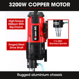 BAUMR-AG 3200W 300mm Wet/Dry Core Drill, for Concrete Hole Drilling - 45-Degree Angle