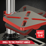 Baumr-AG 420W Drill Press Pedestal Benchtop Stand Pillar Variable Speed - Low Angle