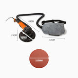 UNIMAC 1800W Drywall Sander Plaster Automatic Wall Gyprock Vacuum System - Rear View