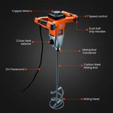 UNIMAC Mixer Stirrer Drywall Mortar Plaster Cement Render Paint Tile Handheld - Front View