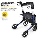 136kg Capacity | Lightweight Design | Adjustable Height - Side View