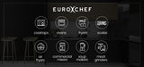 EUROCHEF Cold Press Slow Juicer Machine Fruit Electric Juice Maker Vegetable Extractor Squeezer - Front View