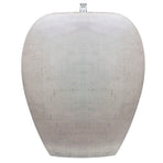 PROTEGE Pot Style Solar Water Feature Fountain, with Panel Kit, LED Lights, Light Grey