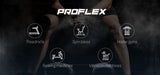 PROFLEX Air Bike Fan Resistance Exercise Fitness Home Gym Bicycle Black Pulse - Front View