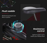 PROFLEX Air Bike Fan Resistance Exercise Fitness Bicycle Home Gym Black Pulse - Extra Image
