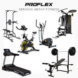 PROFLEX 2x 50mm Olympic Gym Barbell Collar Lock Clips, for Home Fitness Bodybuilding Weights Training Lock Clips - Front View