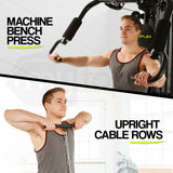 PROFLEX Home Gym Multi-function Exercise Equipment Machine Fitness Weight Bench - Rear View
